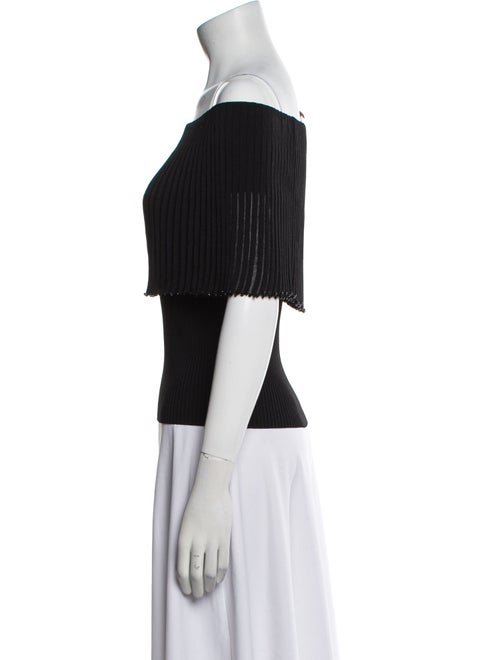 Altuzarra Off-The-Shoulder Short Sleeve Top