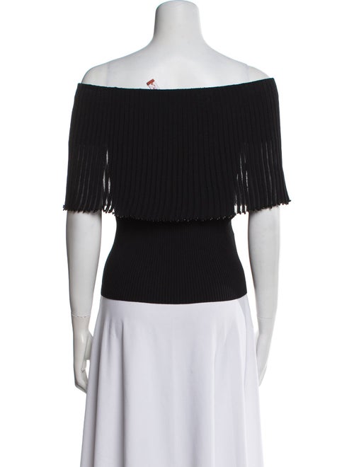 Altuzarra Off-The-Shoulder Short Sleeve Top