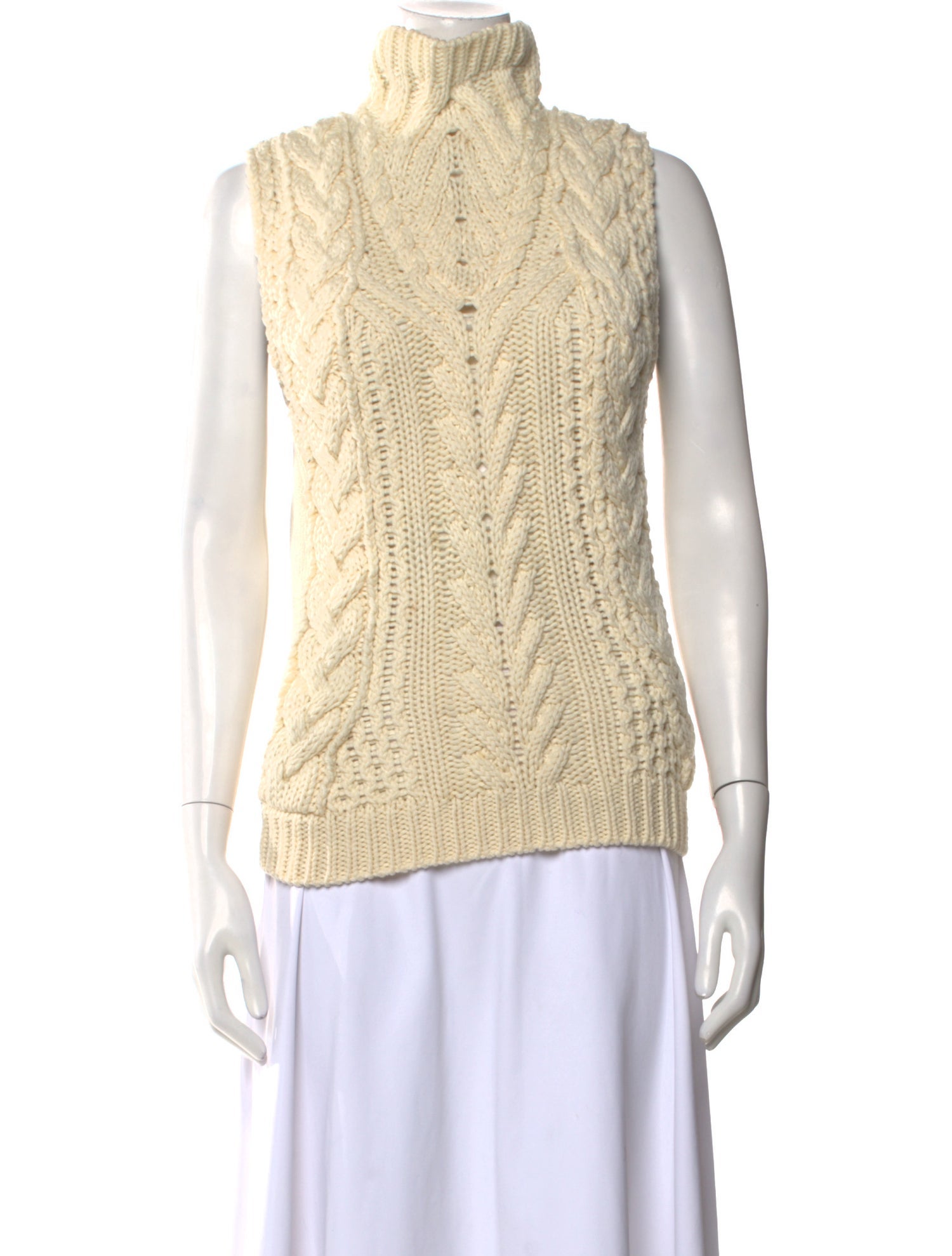 Altuzarra Virgin Wool Turtleneck Top