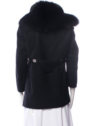 Altuzarra Virgin Wool Fur Coat