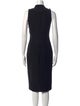 Altuzarra Mock Neck Midi Length Dress
