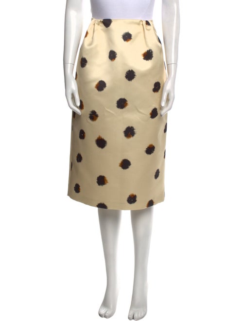 Altuzarra Polka Dot Print Knee-Length Skirt