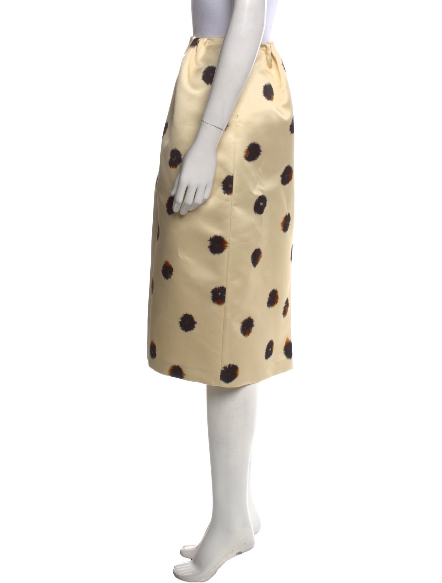 Altuzarra Polka Dot Print Knee-Length Skirt