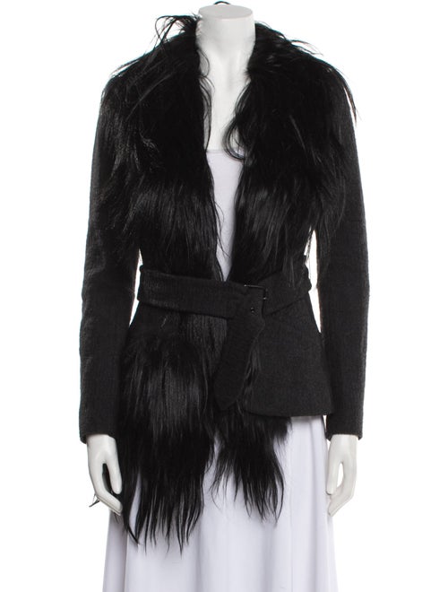 Altuzarra Virgin Wool Faux Fur Jacket
