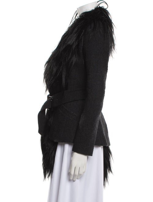 Altuzarra Virgin Wool Faux Fur Jacket