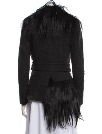 Altuzarra Virgin Wool Faux Fur Jacket