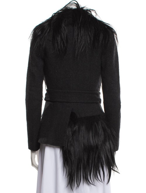 Altuzarra Virgin Wool Faux Fur Jacket