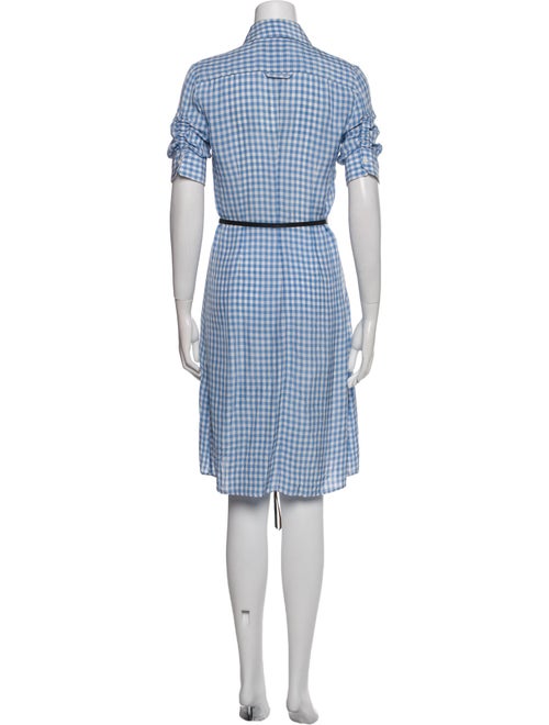 Altuzarra Plaid Print Knee-Length Dress