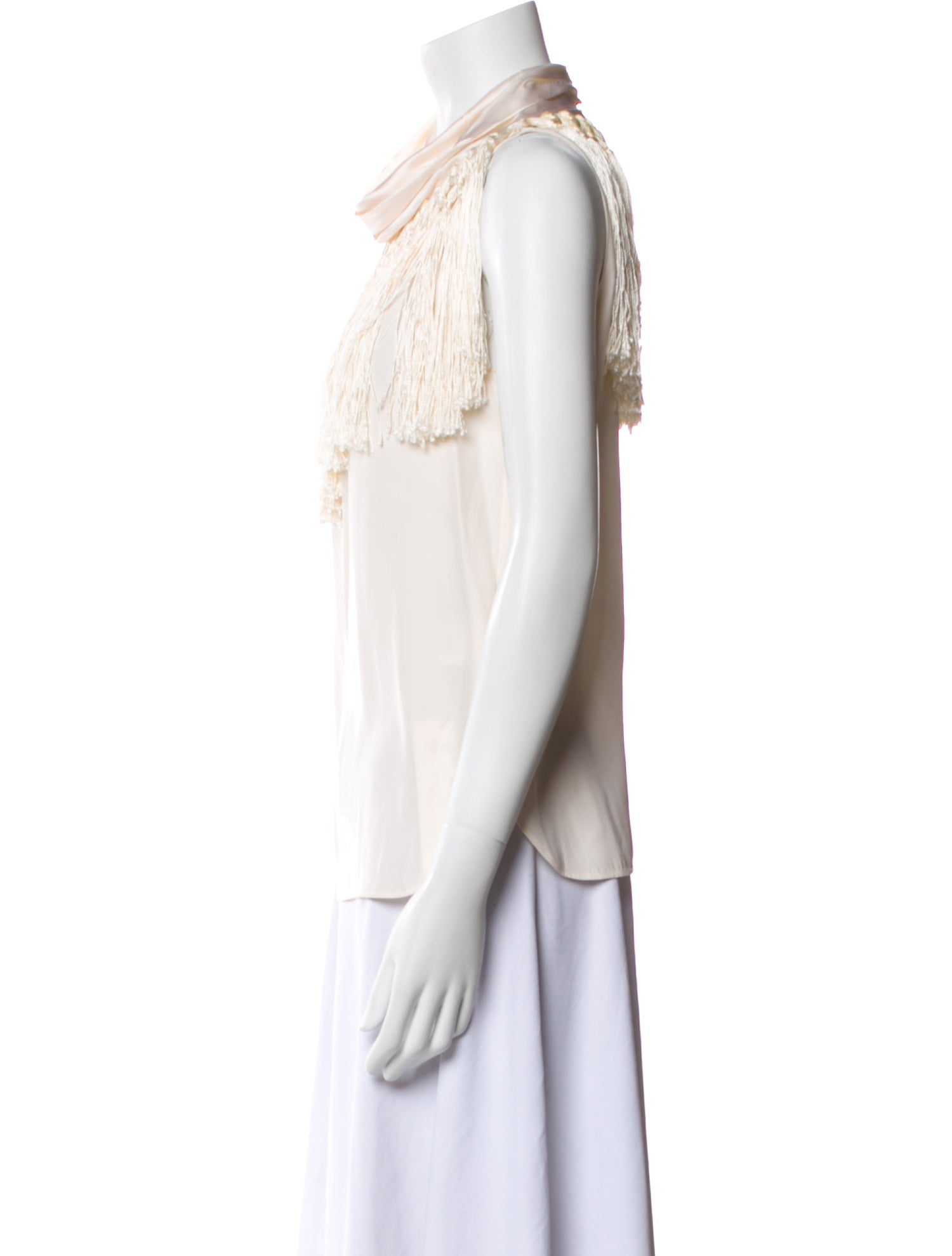 Altuzarra Silk Cowl Neck Top