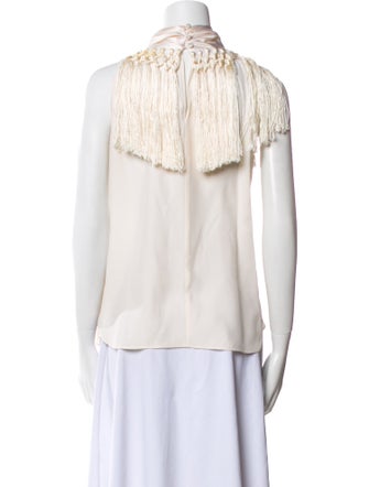 Altuzarra Silk Cowl Neck Top