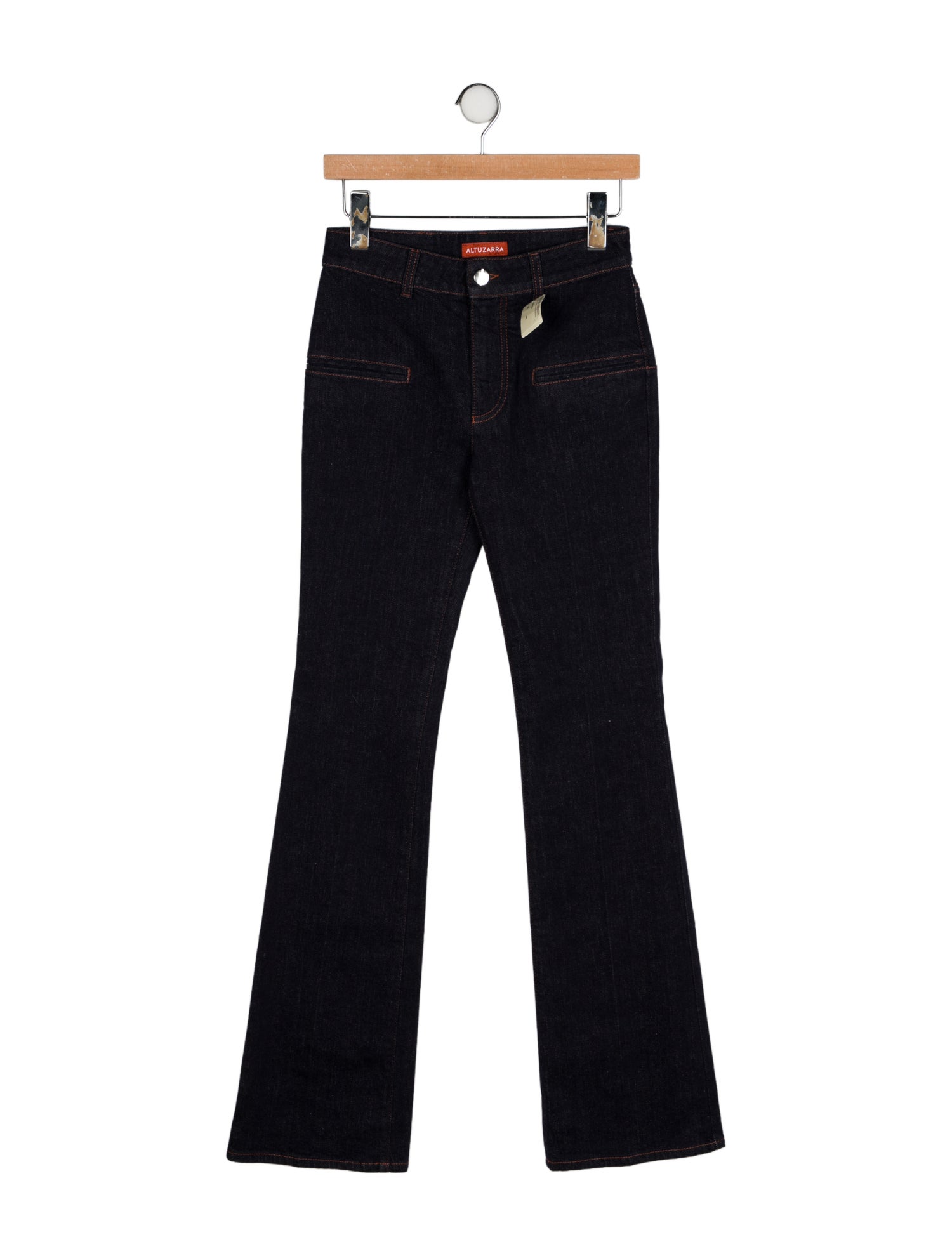 Altuzarra Mid-Rise Straight Leg Jeans