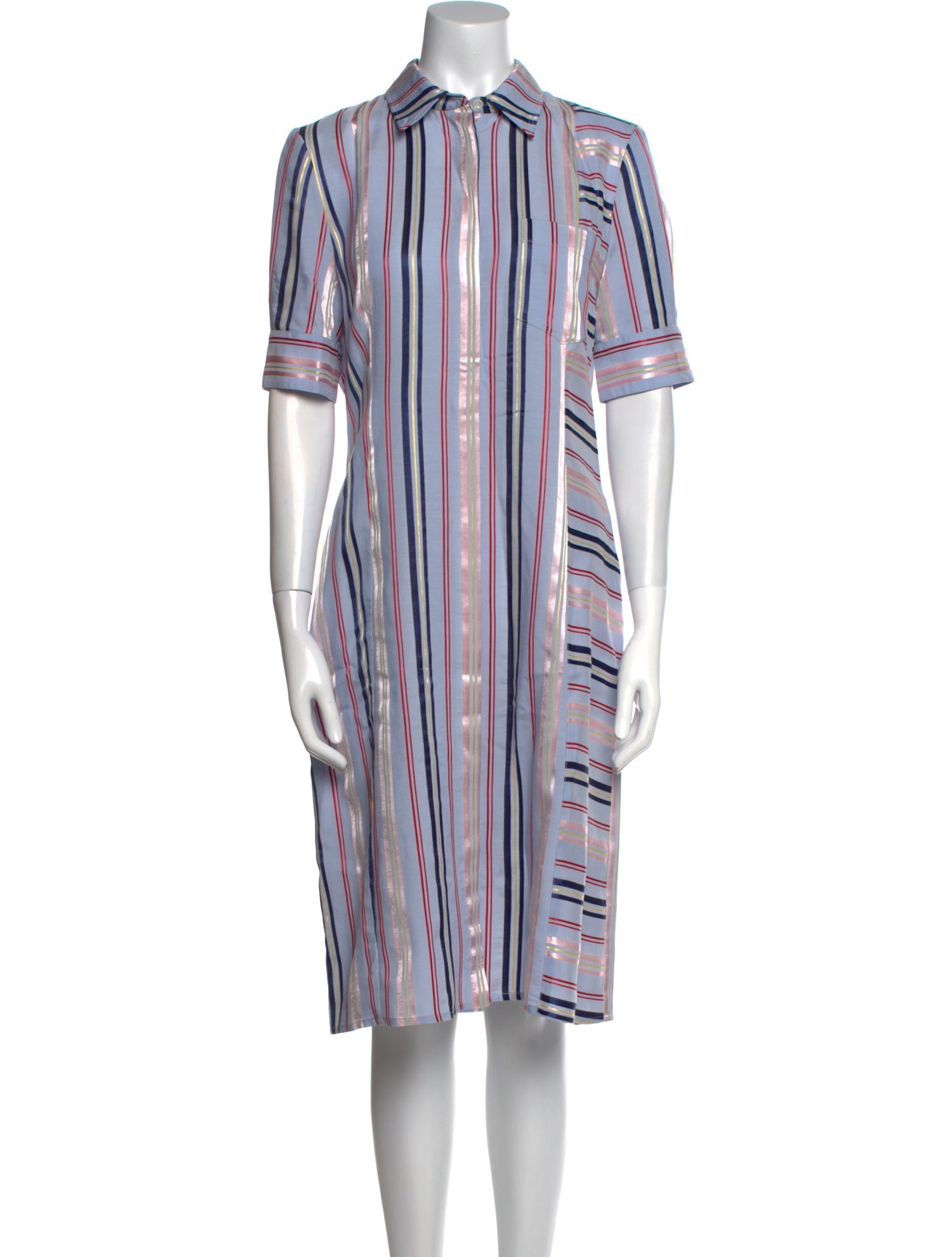 Altuzarra Striped Knee-Length Dress