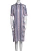 Altuzarra Striped Knee-Length Dress
