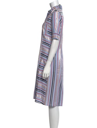 Altuzarra Striped Knee-Length Dress