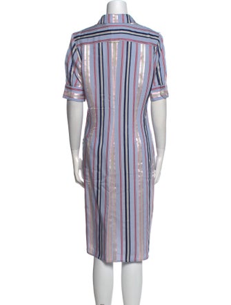 Altuzarra Striped Knee-Length Dress