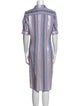 Altuzarra Striped Knee-Length Dress