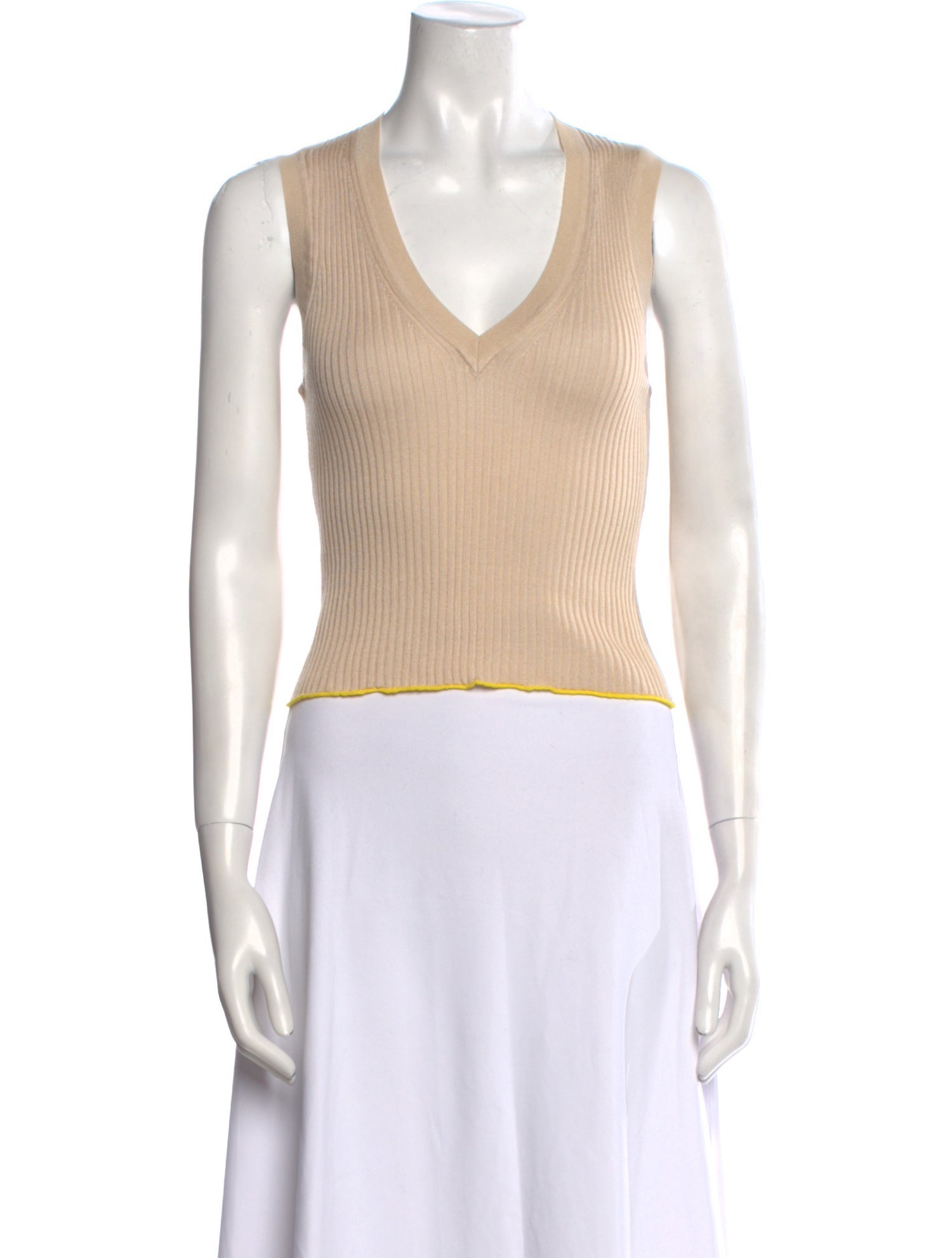 Altuzarra V-Neck Sleeveless Top