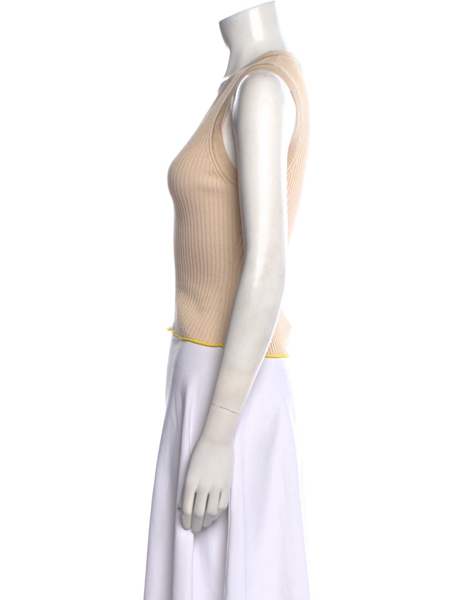 Altuzarra V-Neck Sleeveless Top