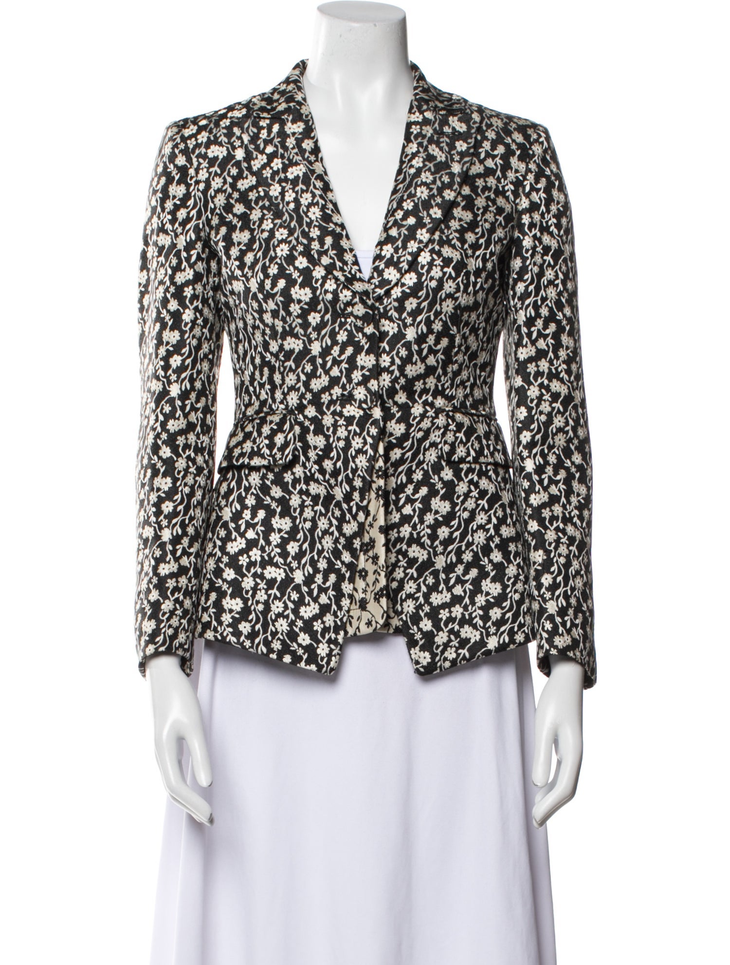 Altuzarra Floral Print Blazer
