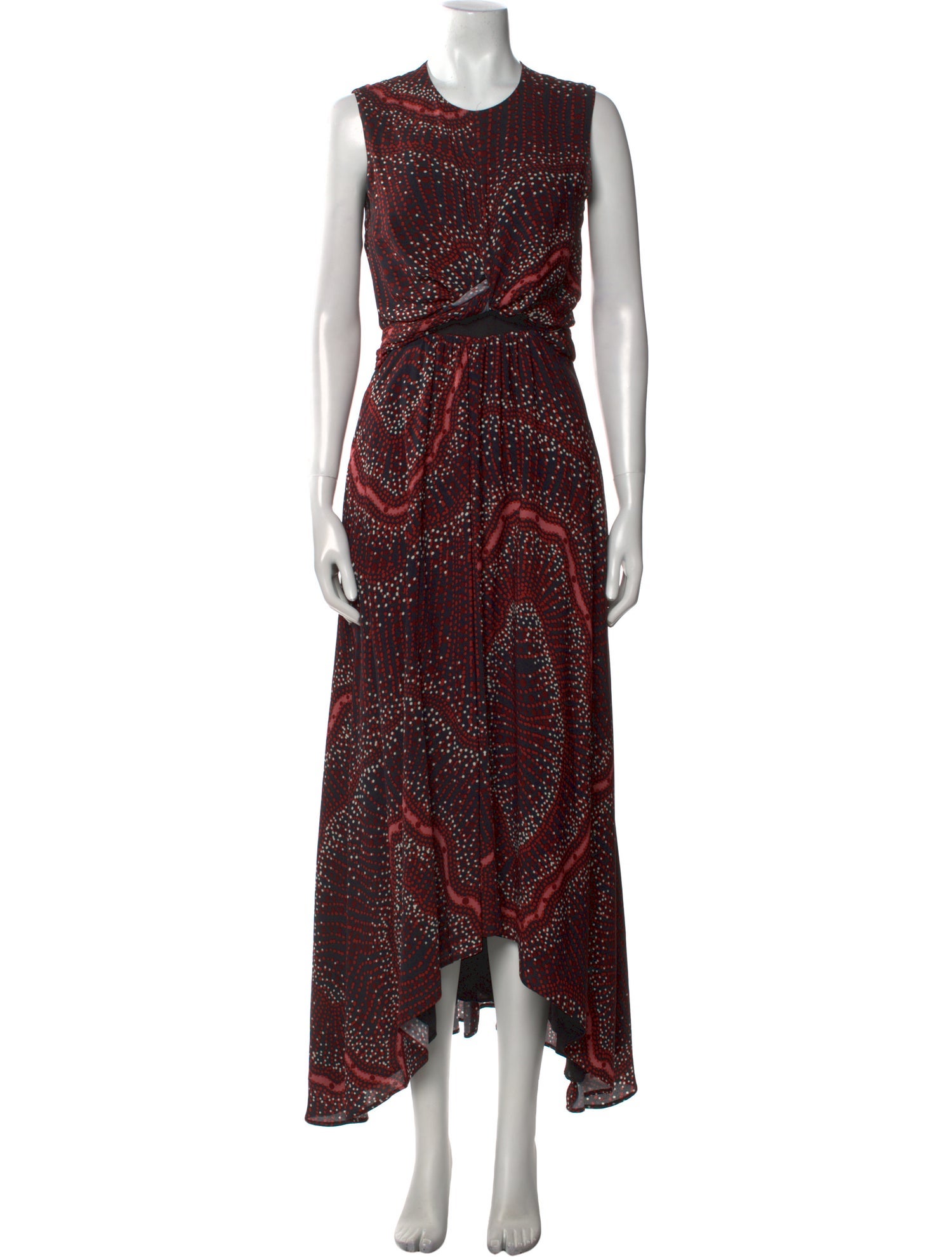 Altuzarra Printed Long Dress