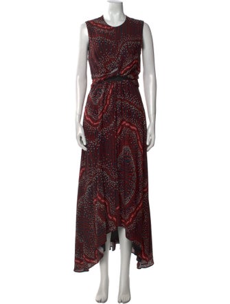 Altuzarra Printed Long Dress