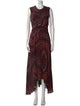 Altuzarra Printed Long Dress