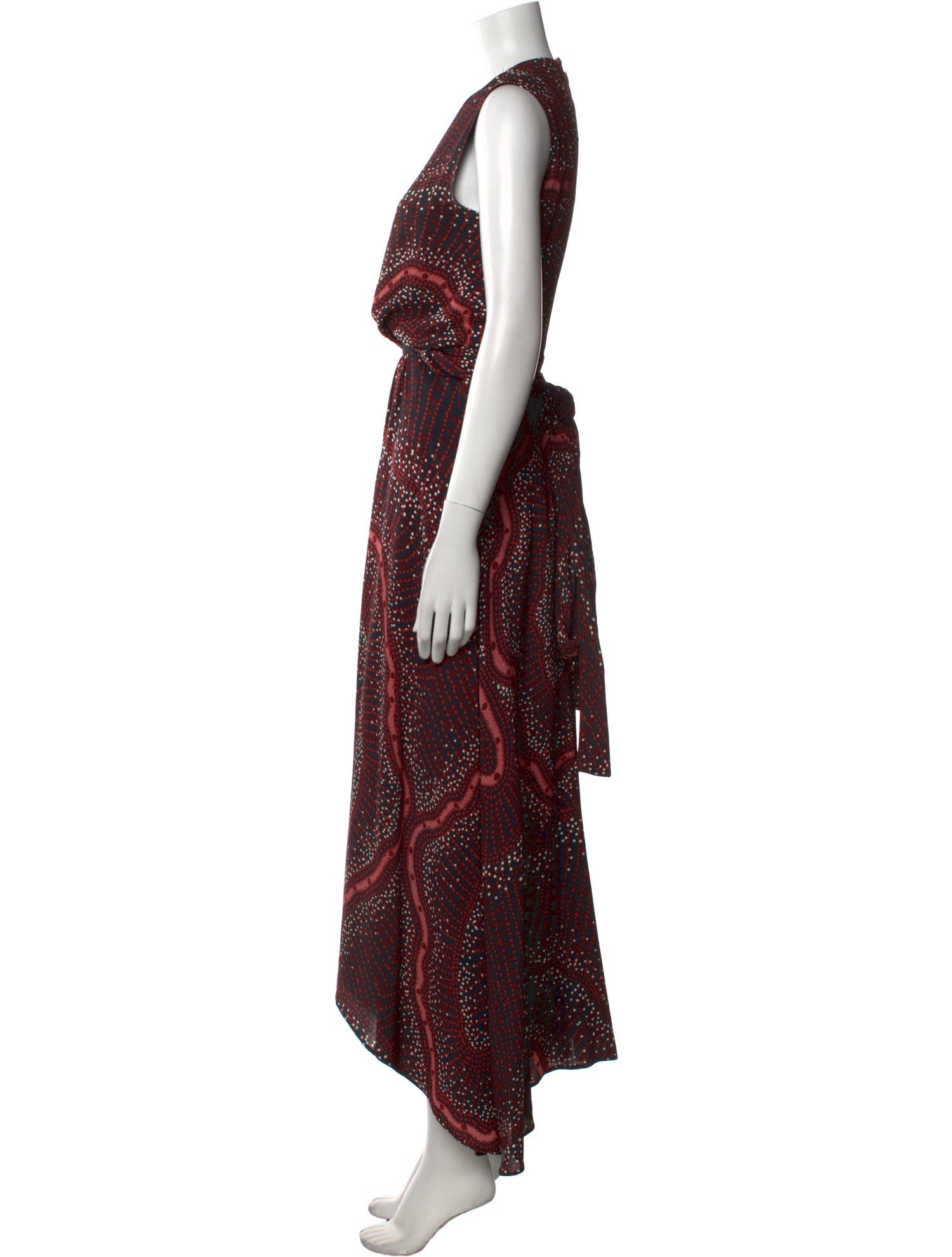 Altuzarra Printed Long Dress