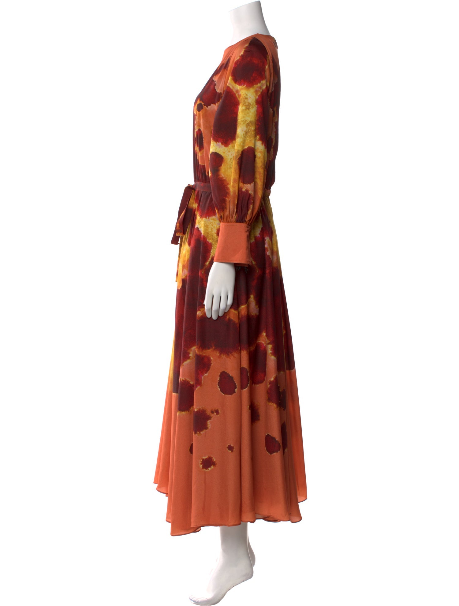 Altuzarra Printed Long Dress