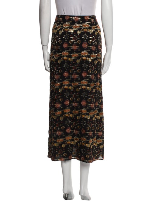 Altuzarra Silk Midi Length Skirt