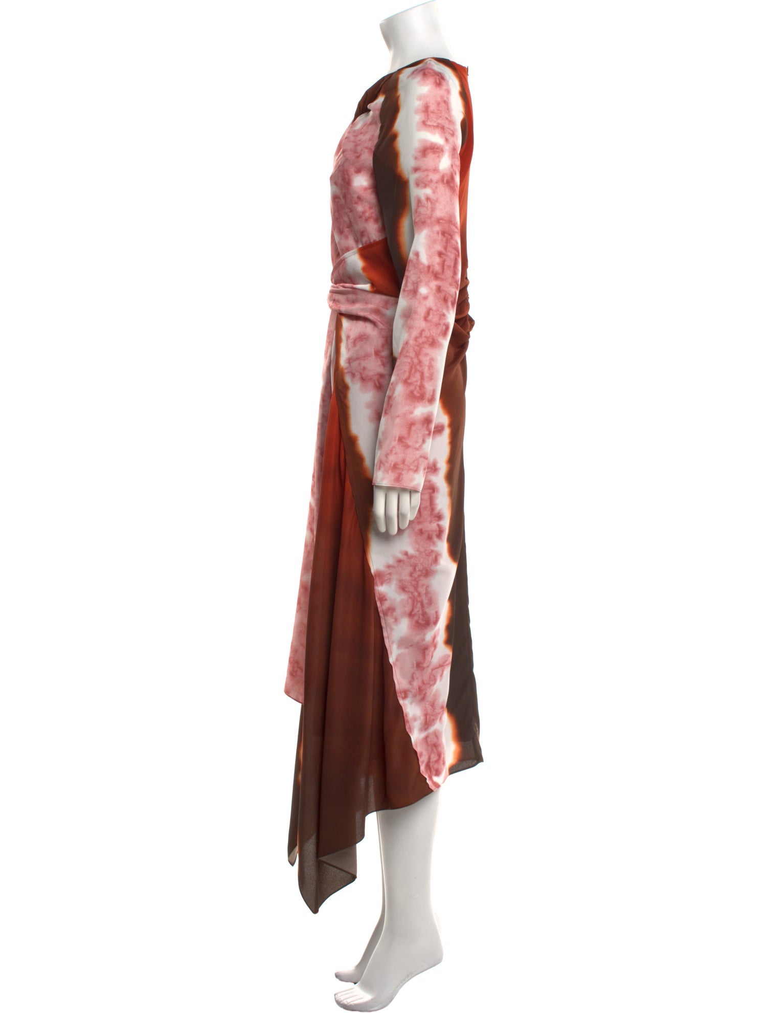 Altuzarra Tie-Dye Print Long Dress