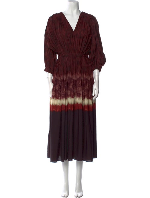 Altuzarra Printed Long Dress