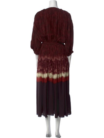 Altuzarra Printed Long Dress