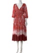Altuzarra Tie-Dye Print Long Dress