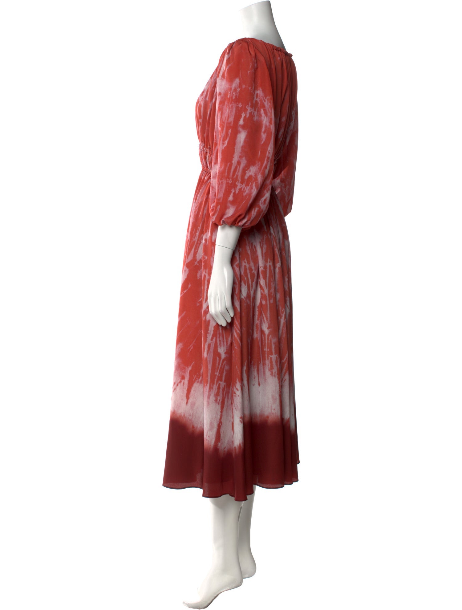 Altuzarra Tie-Dye Print Long Dress