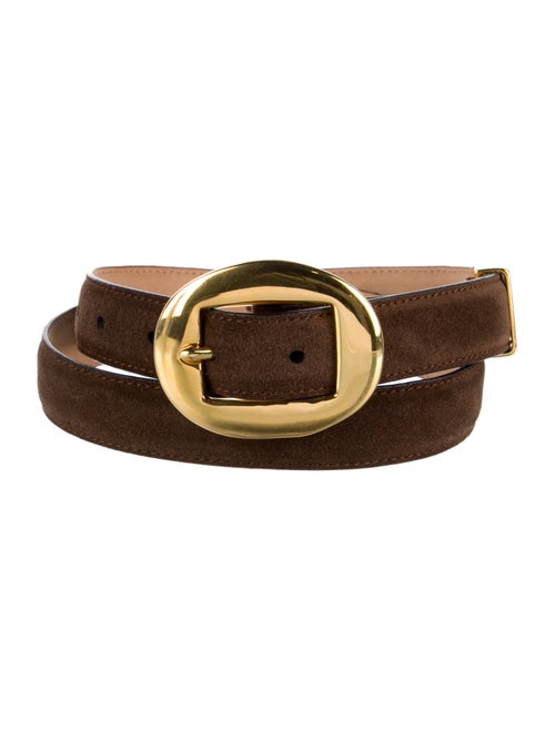 Altuzarra Skinny Suede Belt
