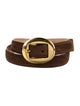 Altuzarra Skinny Suede Belt