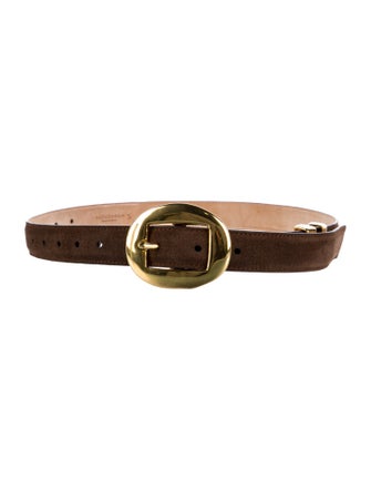 Altuzarra Skinny Suede Belt