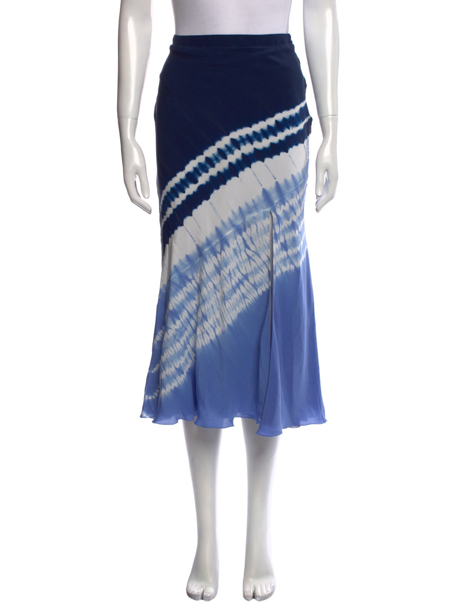 Altuzarra Silk Midi Length Skirt