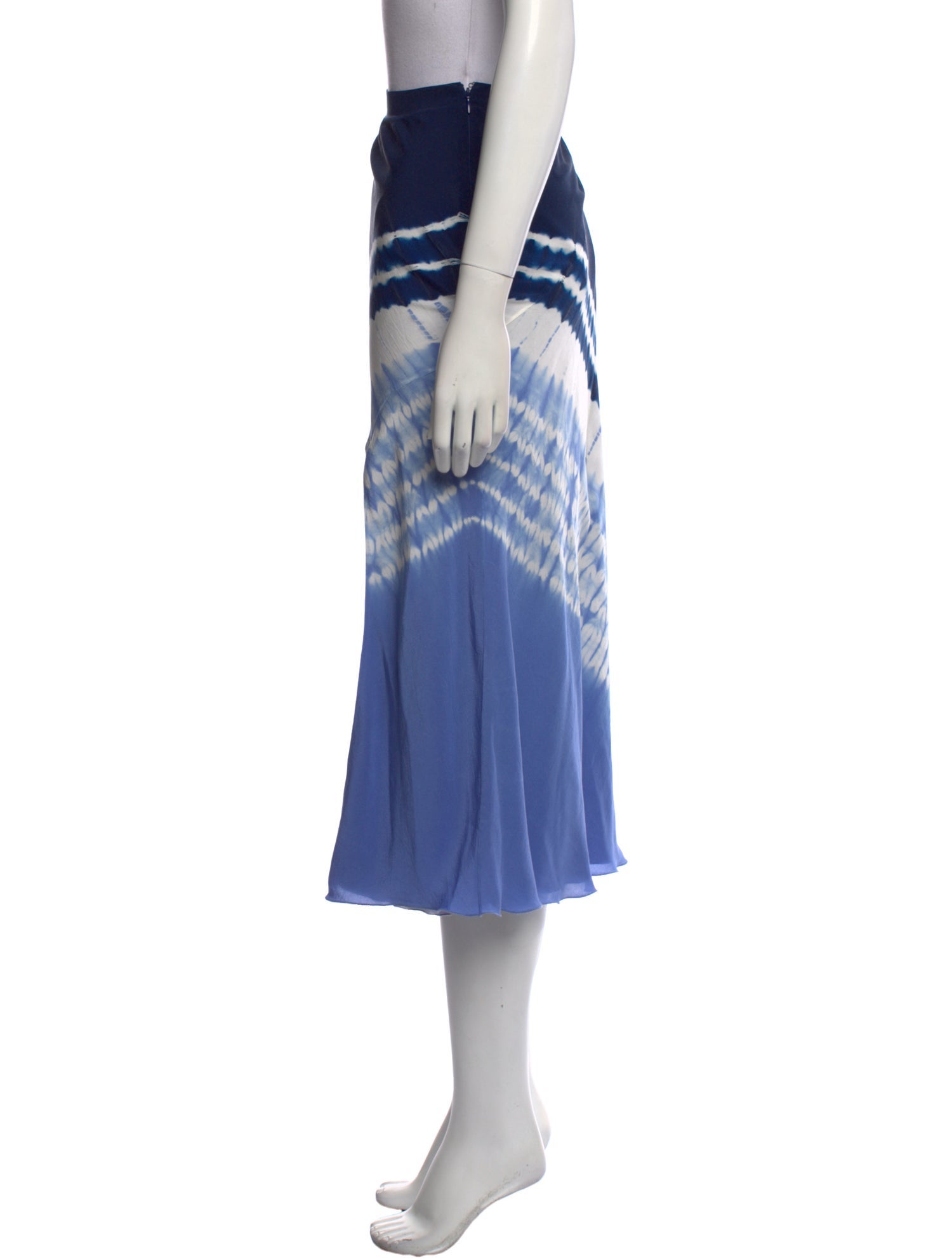 Altuzarra Silk Midi Length Skirt