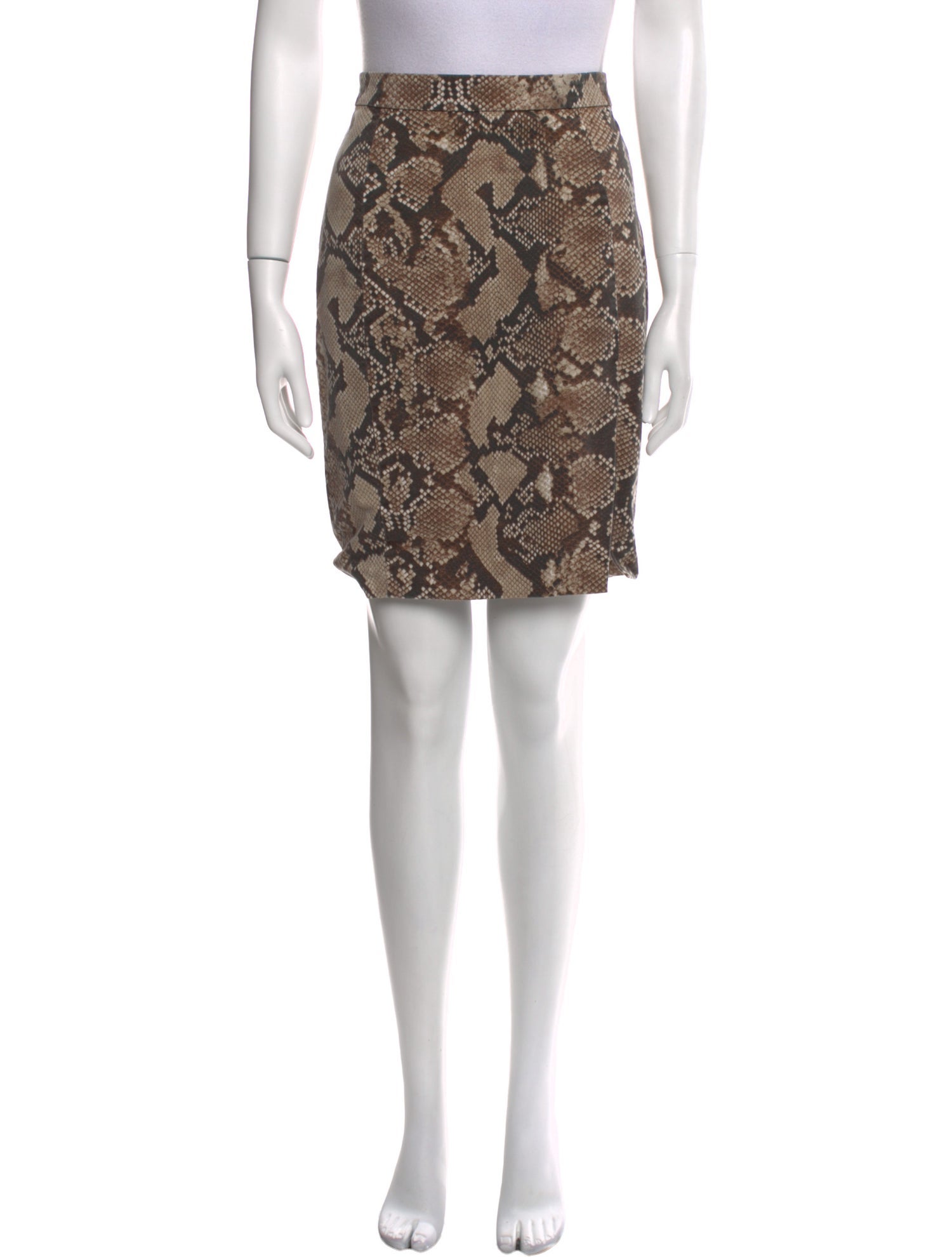 Altuzarra Animal Print Knee-Length Skirt