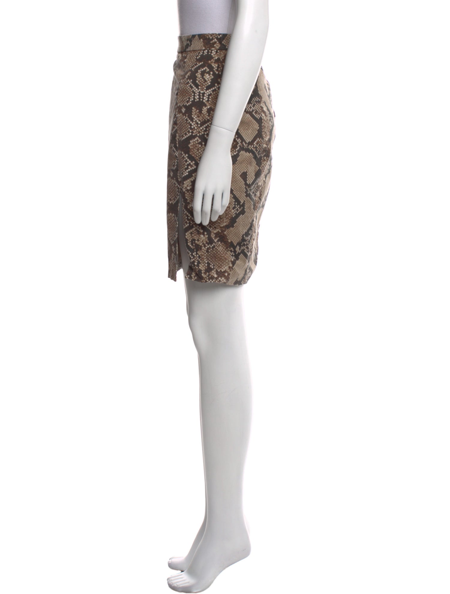 Altuzarra Animal Print Knee-Length Skirt
