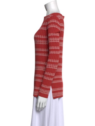 Altuzarra Striped Bateau Neckline Top