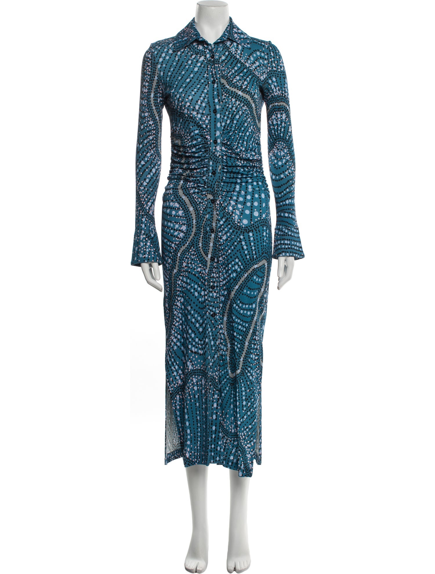 Altuzarra Printed Long Dress