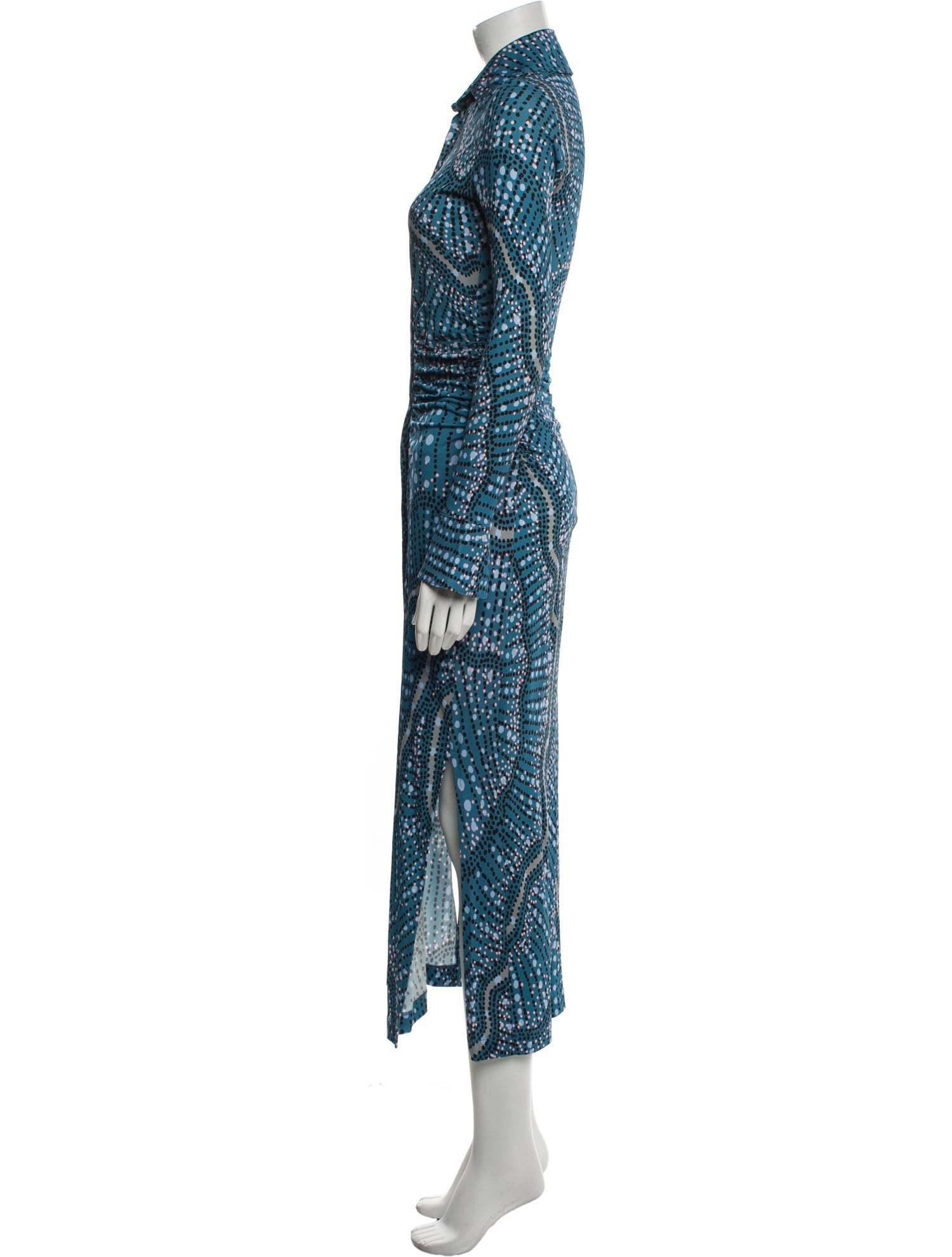 Altuzarra Printed Long Dress