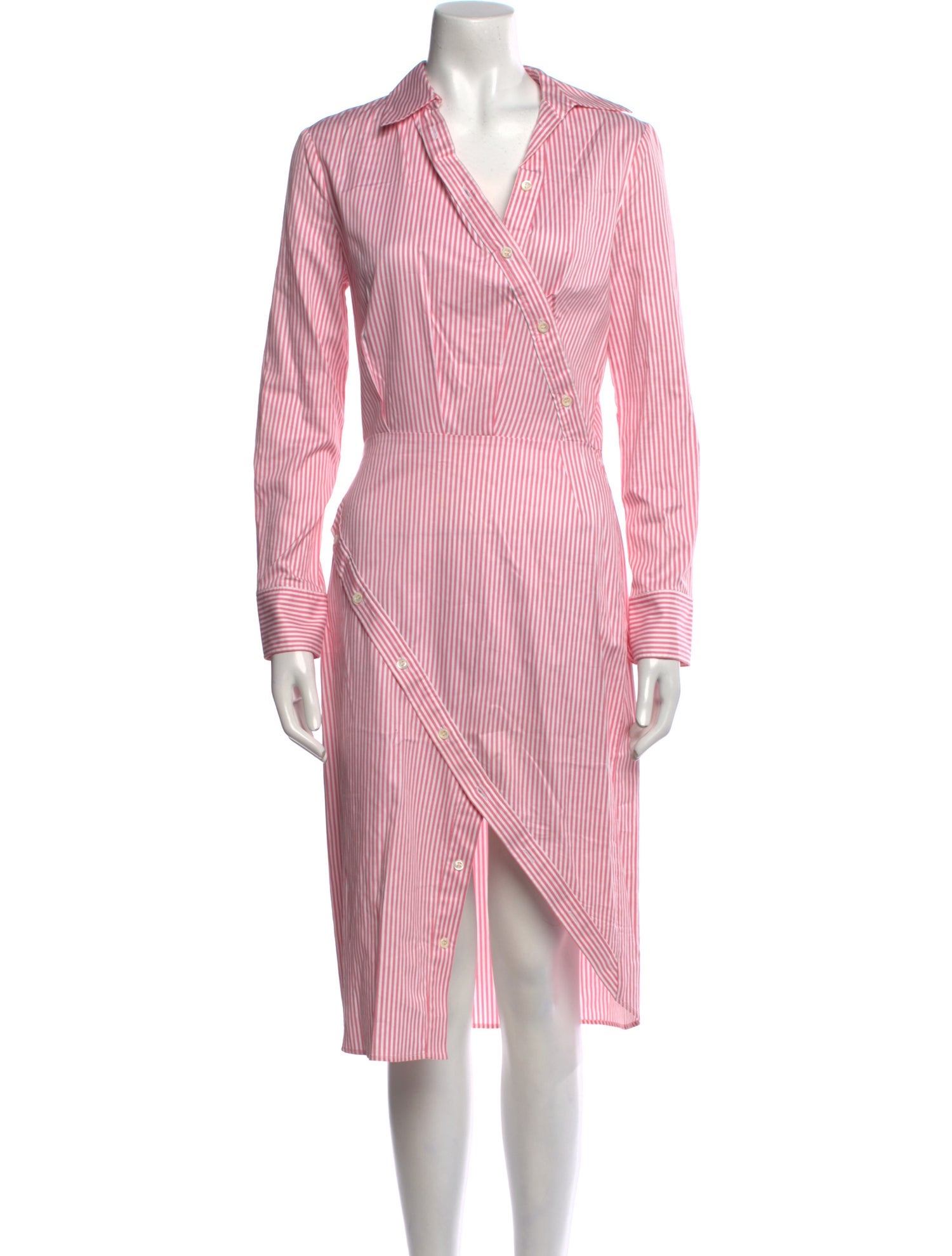 Altuzarra V-Neck Midi Length Dress