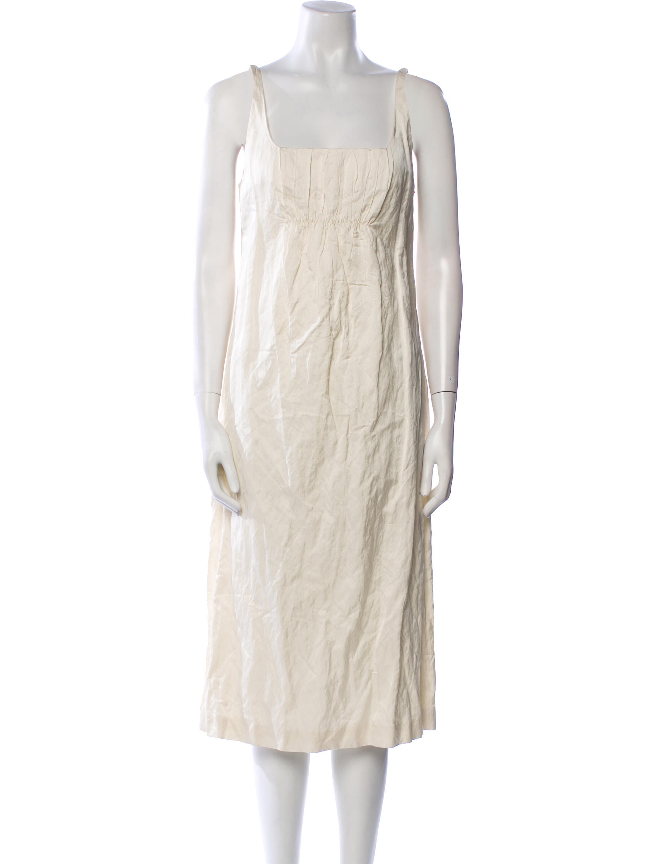 Altuzarra Square Neckline Midi Length Dress w/ Tags