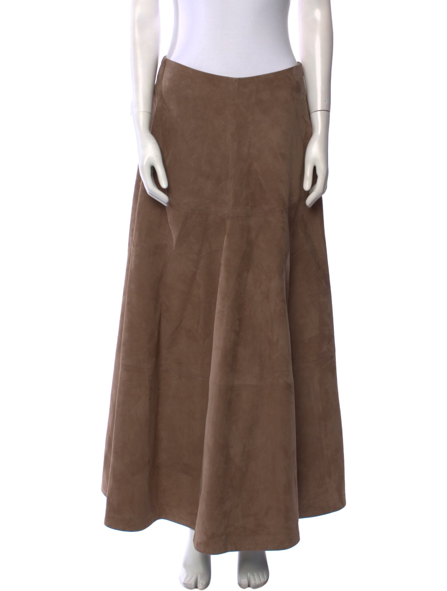 Altuzarra Suede Midi Length Skirt w/ Tags