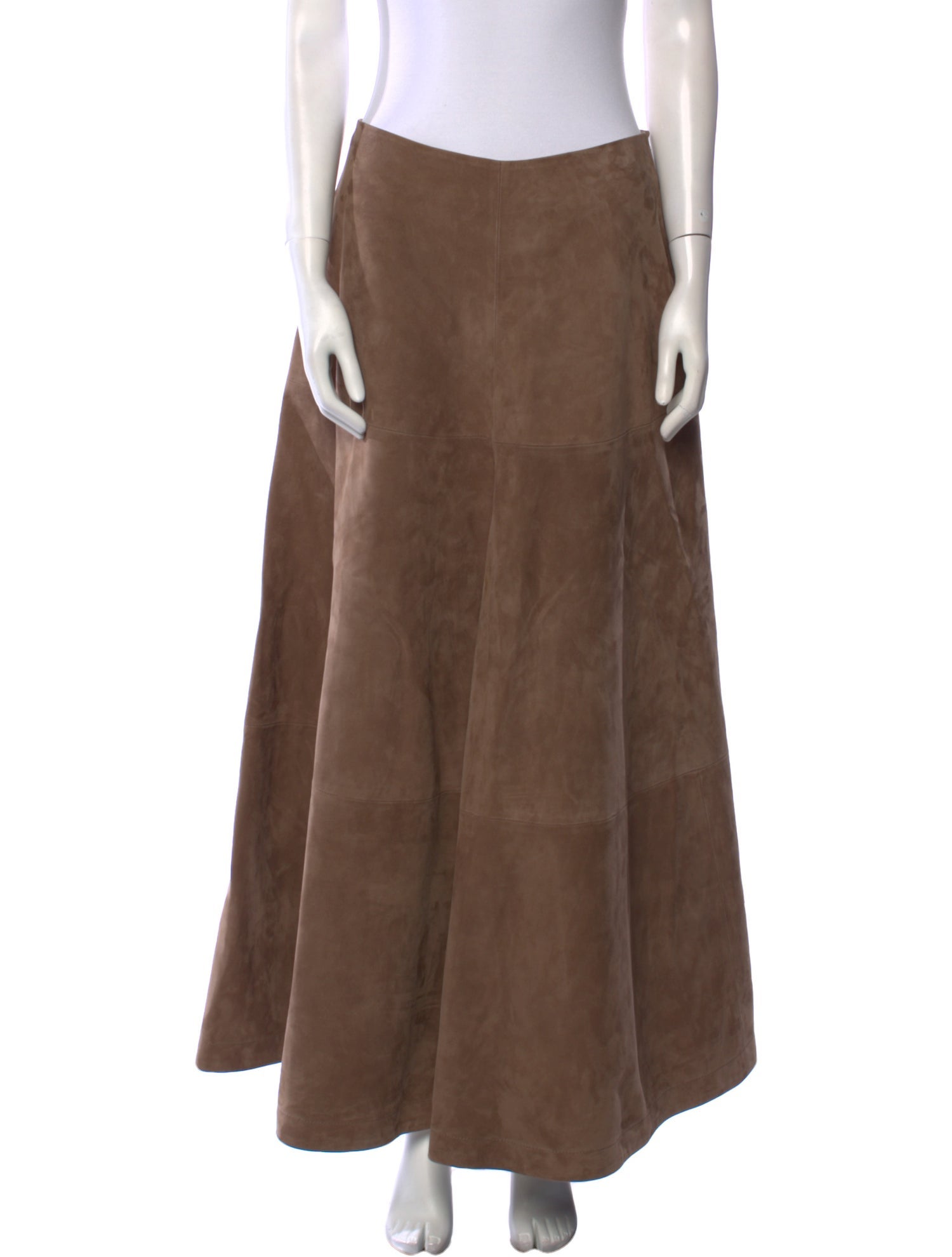 Altuzarra Suede Long Skirt w/ Tags