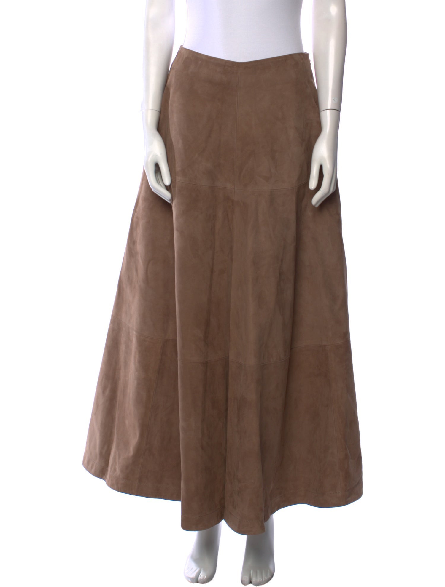 Altuzarra Suede Midi Length Skirt w/ Tags