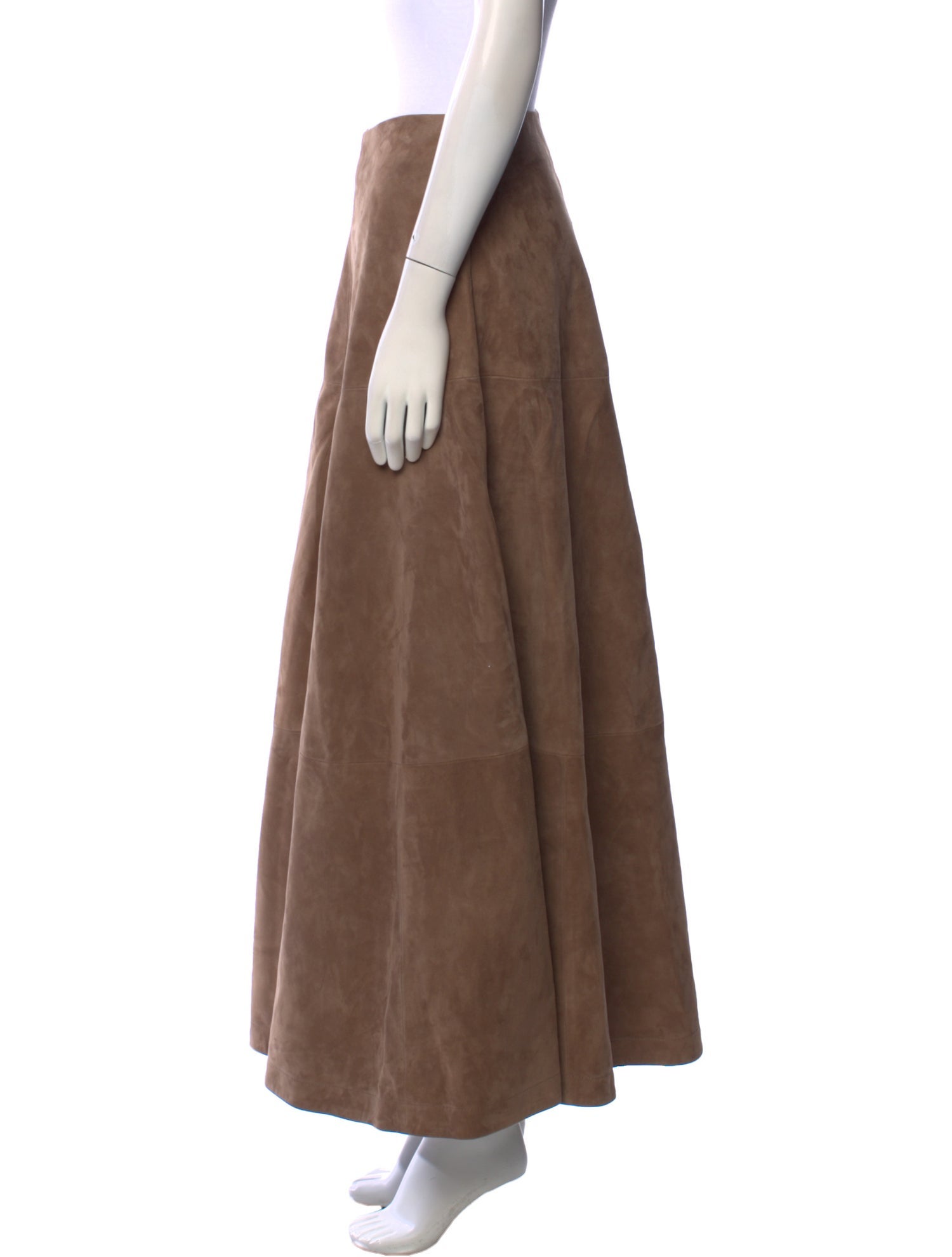 Altuzarra Suede Midi Length Skirt w/ Tags